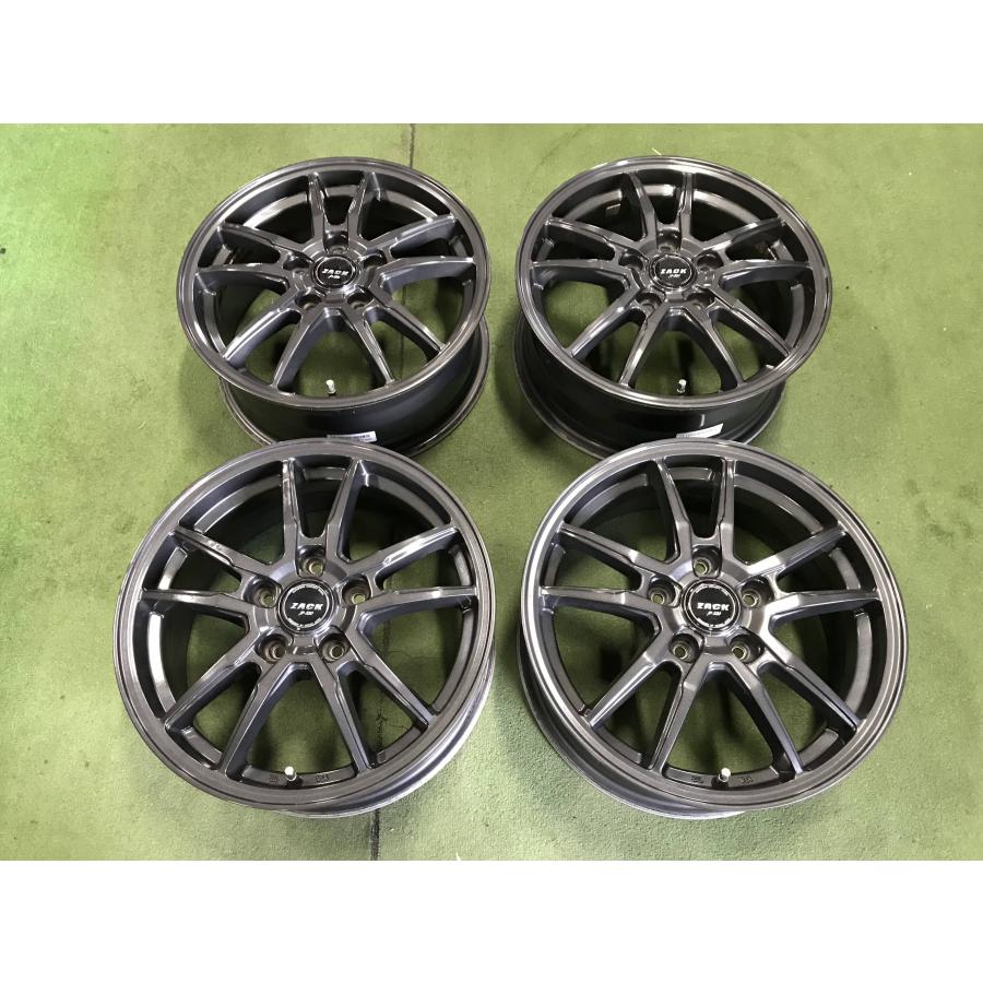 送料無料 中古ホイール 16インチ ZACK JP520 16×6.5J+53 5H114.3 ノア  