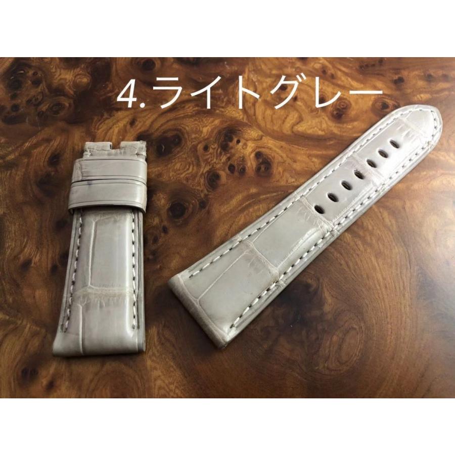 Cousumain 26mm 22mm 両面 クロコダイル アリゲーター 尾錠用 ｄバックル用 パネライ Panerai 向 腕時計ベルト 26 22 Cousumainヤフーショッピング店 通販 Yahoo ショッピング