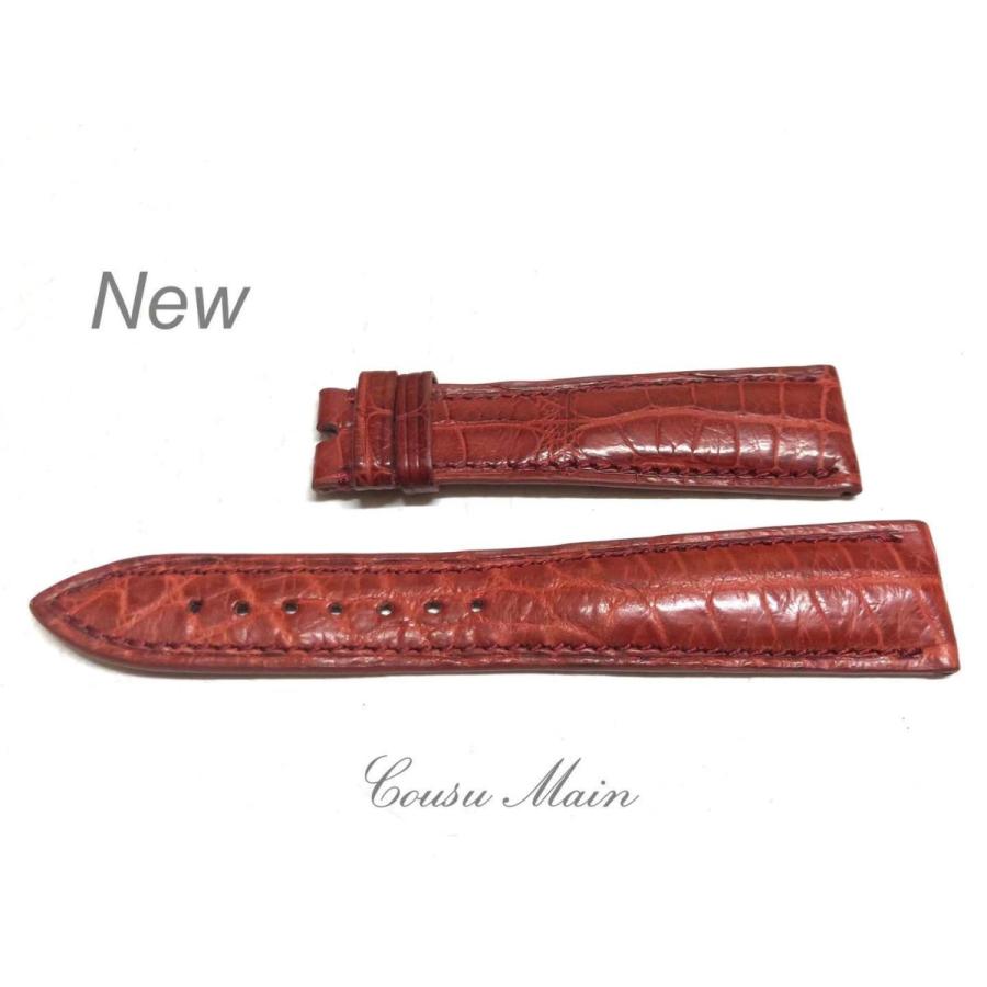 CousuMain 20mm-16mm　クロコダイル　クロコベルト　両面　（セイコー パテックフィリップ ロレックス オメガ オーデマピゲ ピアジェ）向　R834