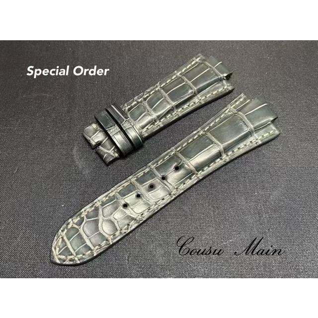 在庫有】 ダニエル ロート 純正 レディス用 手縫い アリゲーターベルト