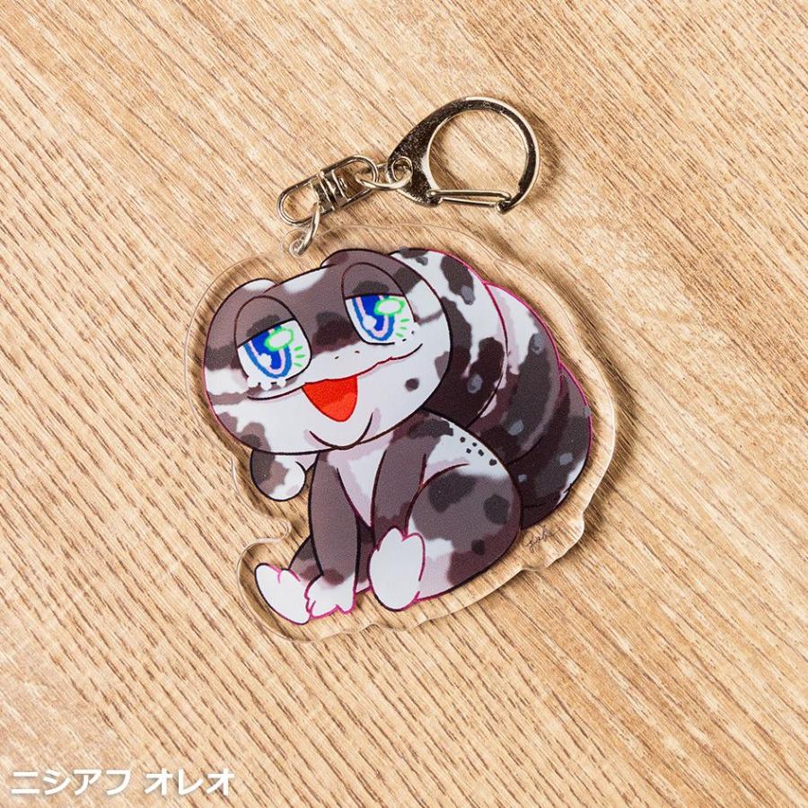 キーホルダー デフォルメシリーズ 爬虫類グッズ トカゲ おしゃれ