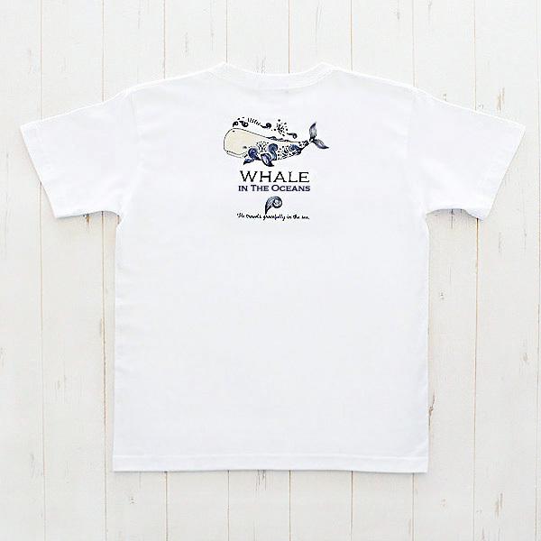 COVAS GRAPHIC Tシャツ オーシャンホエール ホワイト 白 301466-10 ユニセックス 半袖 プリントTシャツ クジラ 鯨｜covas｜03