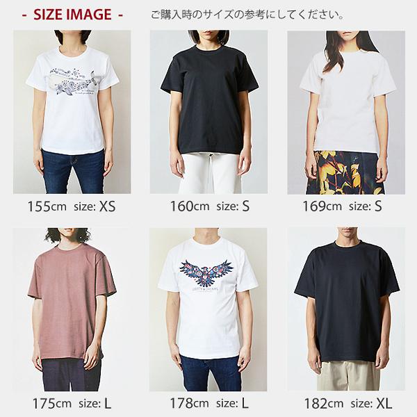ユニセックス 半袖 プリントTシャツ 