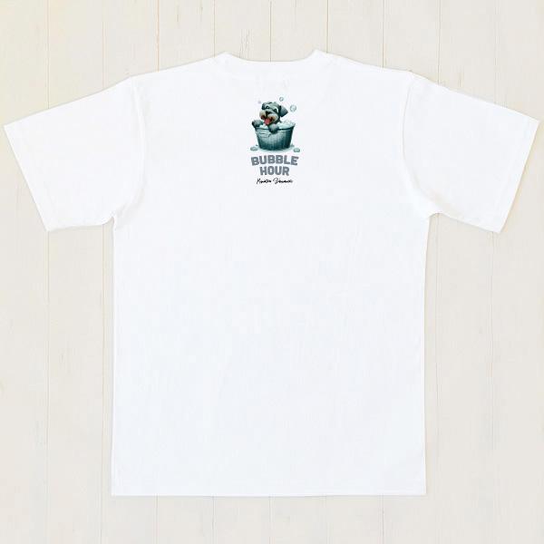 【NEW】ユニセックス Tシャツ　"バブルアワー"　ホワイト　349403-10　半袖 プリント COVAS GRAPHIC｜covas｜03