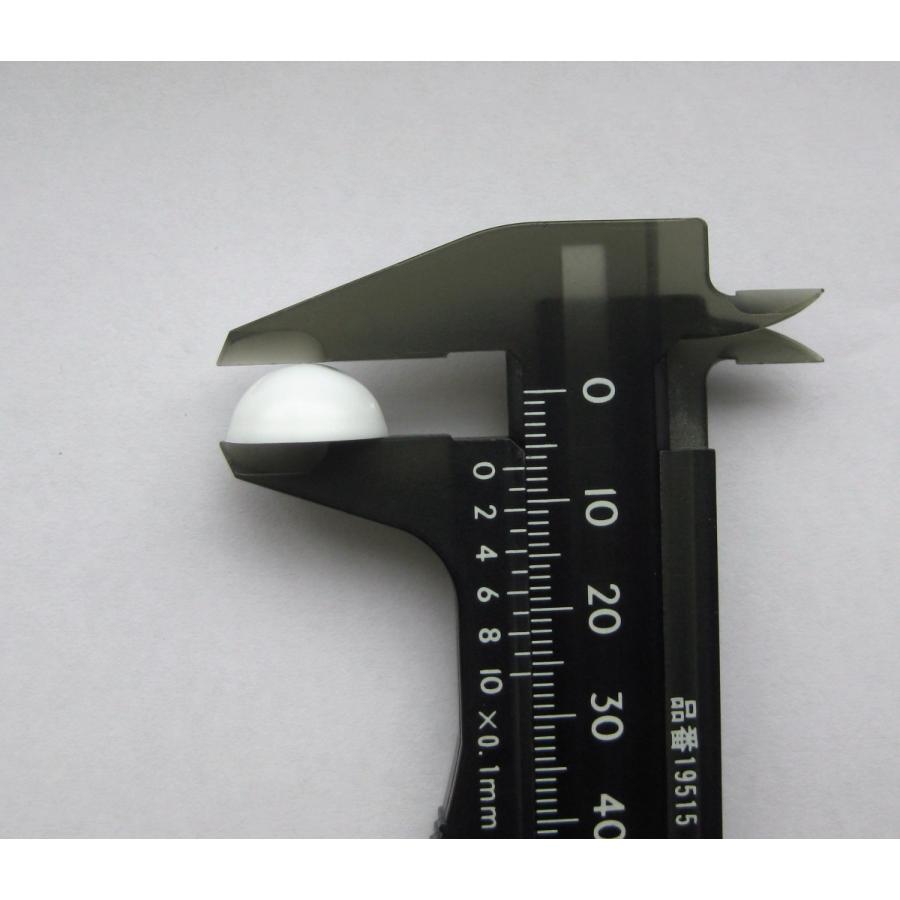 10個入りパック【白色】(新発想)半球形ナンバーボルトキャップ【COVERCAP】  M6六角ボルト専用ボルトカバー 普通車 軽自動車用　白色 |  | 06