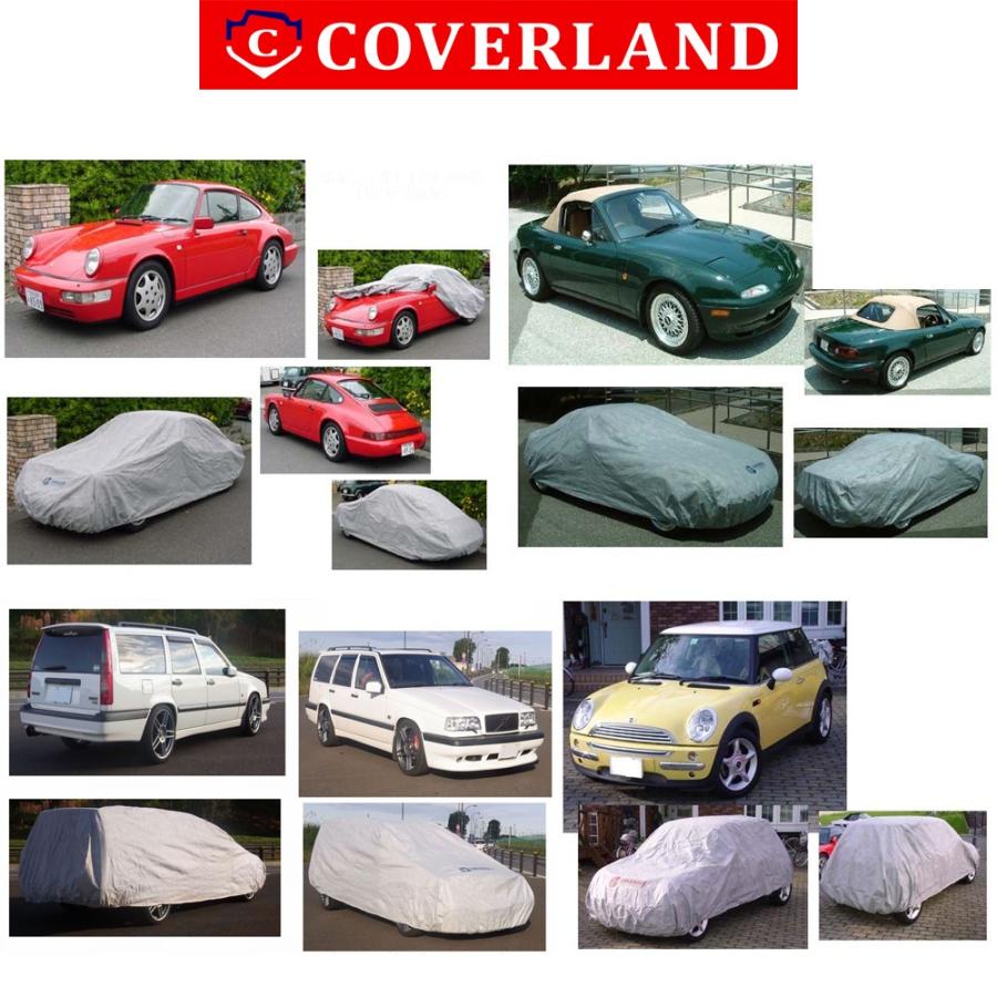 ポルシェ 986/987 ボクスター 対応用ボディカバー 5層＆裏起毛 車カバー 送料無料 COVERITE/カバーライト/カバーランド｜coverland｜15