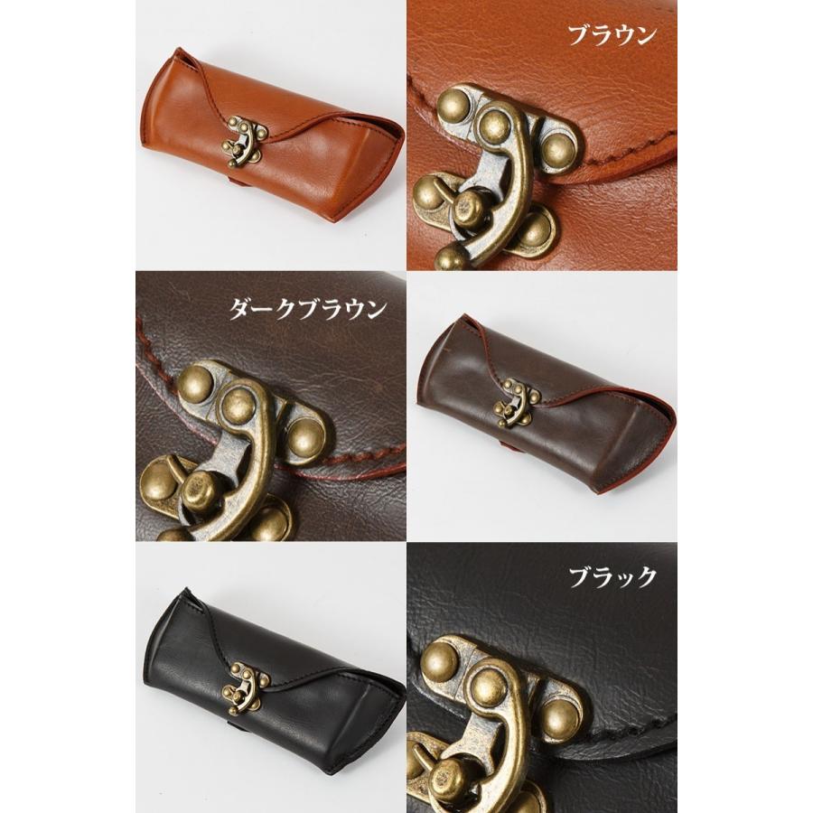 メガネケース めがね入れ おしゃれ ハードケース 眼鏡ケース ポーチ 眼鏡 本革 メンズ レディース プレゼント Deep Zone プレゼント ギフト Ac051 レザー シルバー専門店 Deep Zone 通販 Yahoo ショッピング