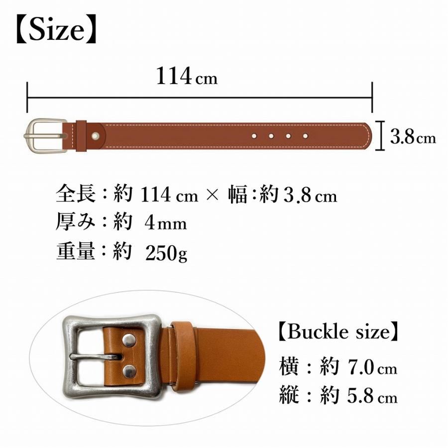 ベルト メンズ 本革 カジュアル 栃木レザー 日本製 オイルレザー 牛革 Deep Zone プレゼント ギフト |  | 13