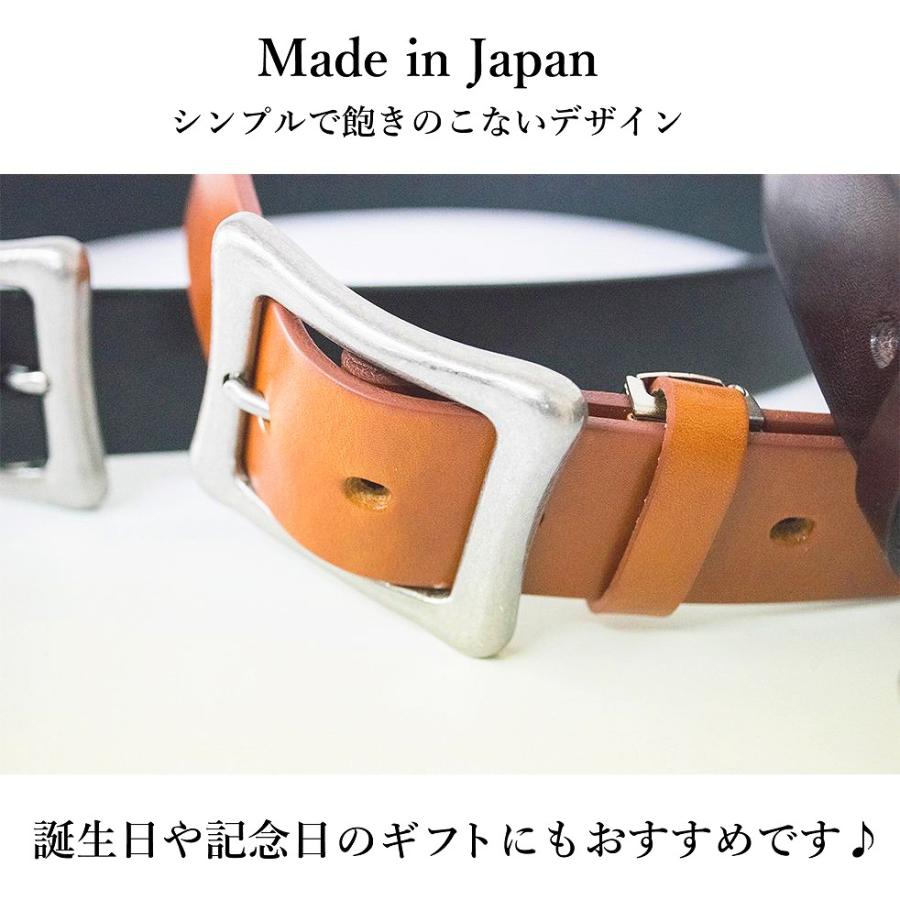 ベルト メンズ 本革 カジュアル 栃木レザー 日本製 オイルレザー 牛革 Deep Zone プレゼント ギフト |  | 16
