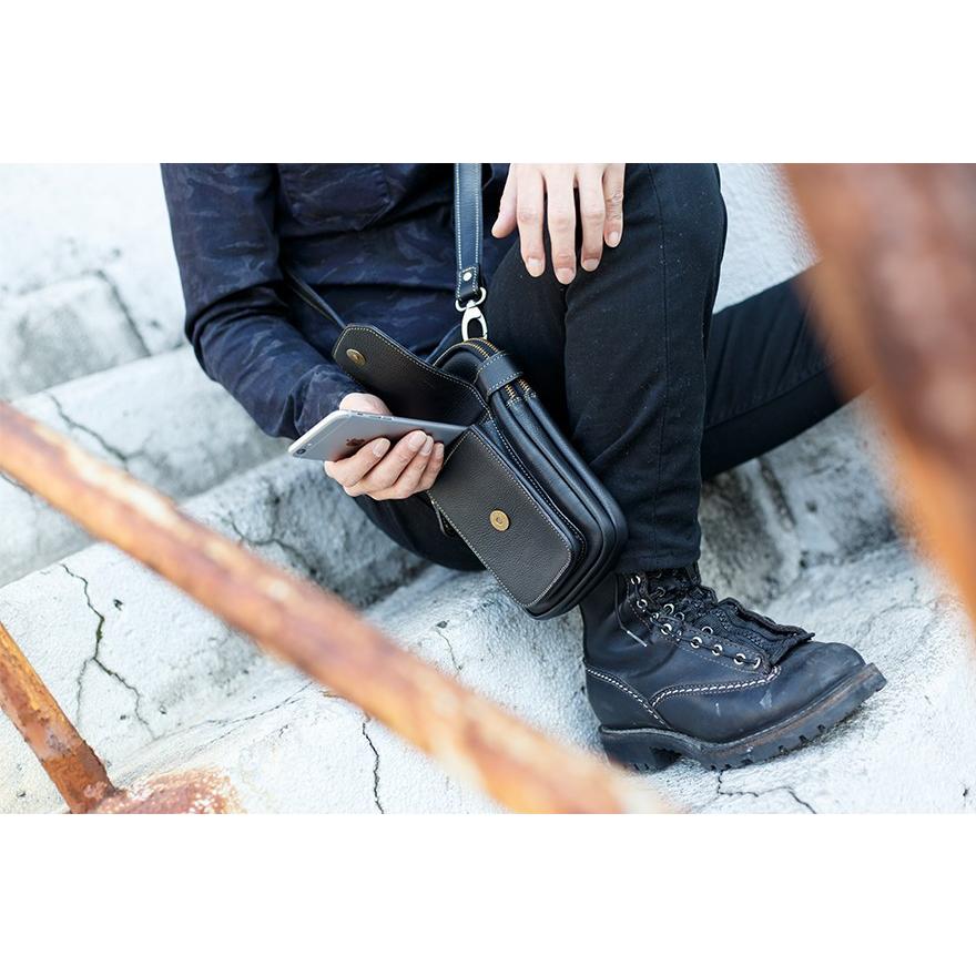 ベルトポーチ 2way ショルダーバッグ ウエストバッグ メンズ