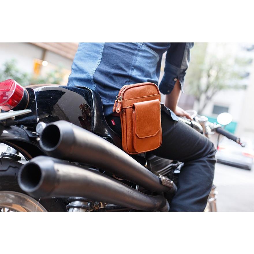 ベルトポーチ 2way ショルダーバッグ ウエストバッグ メンズ