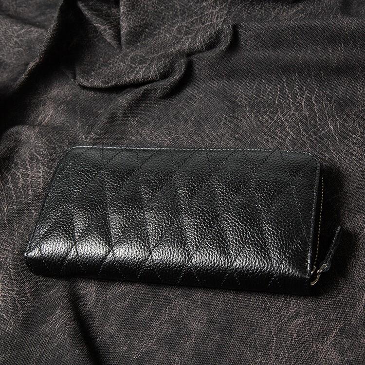 長財布 クロス ロングウォレット メンズ 本革 レザー Deep Zone