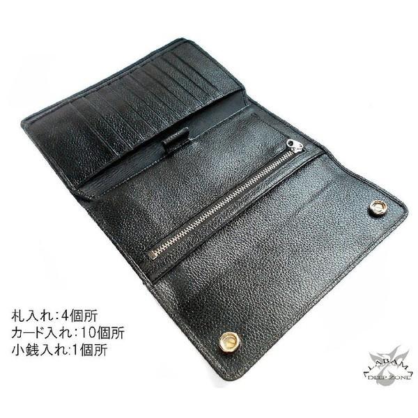 財布 長財布 三つ折り メンズ 本革 牛革 カーフレザー クロス 財布 長財布 三つ折り メンズ 本革 牛革 カーフレザー クロス