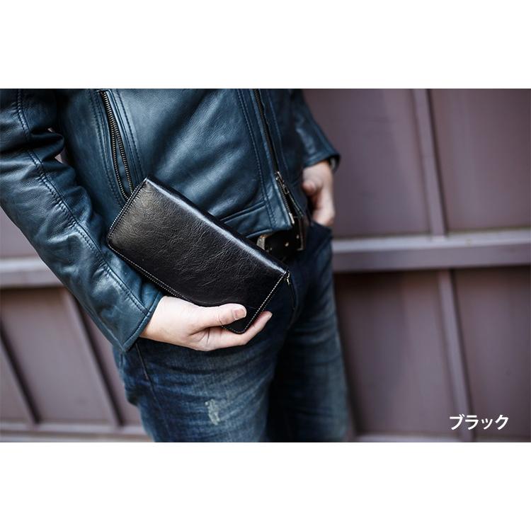 長財布 メンズ 本革 ラウンドファスナー レザー 牛革 ウォレット 財布 男性 ギフト プレゼント Deep Zone プレゼント ギフト Wa019 レザー シルバー専門店 Deep Zone 通販 Yahoo ショッピング