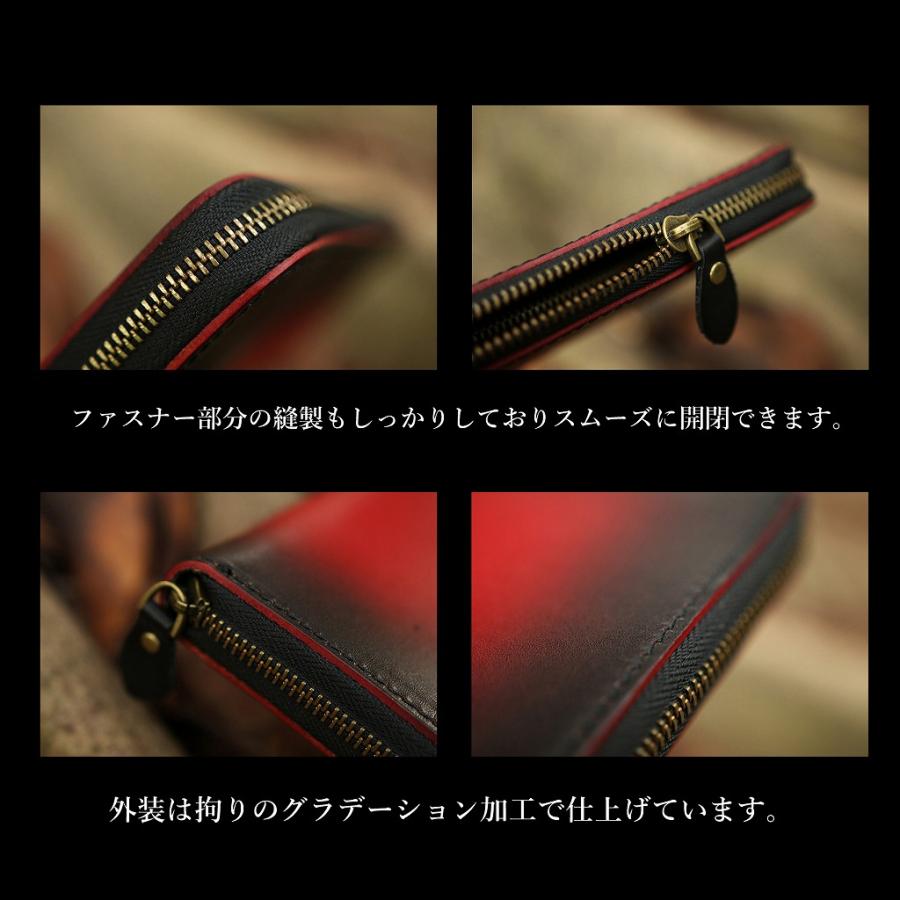 DEEP ZONE 本革 牛革 メンズ 長財布 ロングウォレット ラウンド DEEP ZONE 本革 牛革 メンズ 長財布 ロングウォレット ラウンド