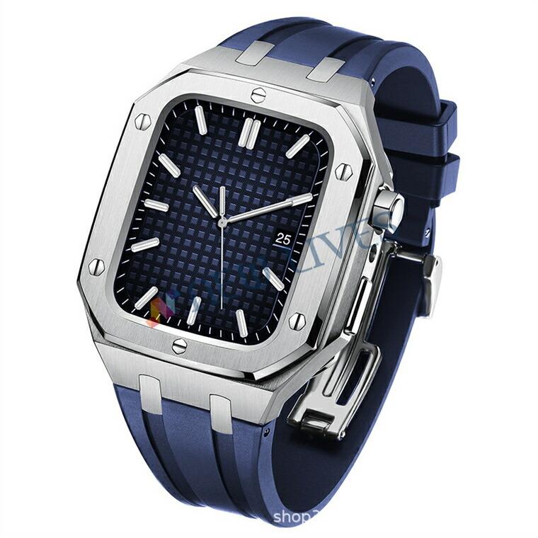 買い得 適用 Apple Watch 44mm 45mm メタルシェル ステンレス材質 Apple Watch とりつけひん ステンレス鋼 シリコンテープ オプション ハイエンド一体型 Sb038 カウカウ工房 通販 Yahoo ショッピング アウトレット 店舗 関東 Segurartserralheria Com Br