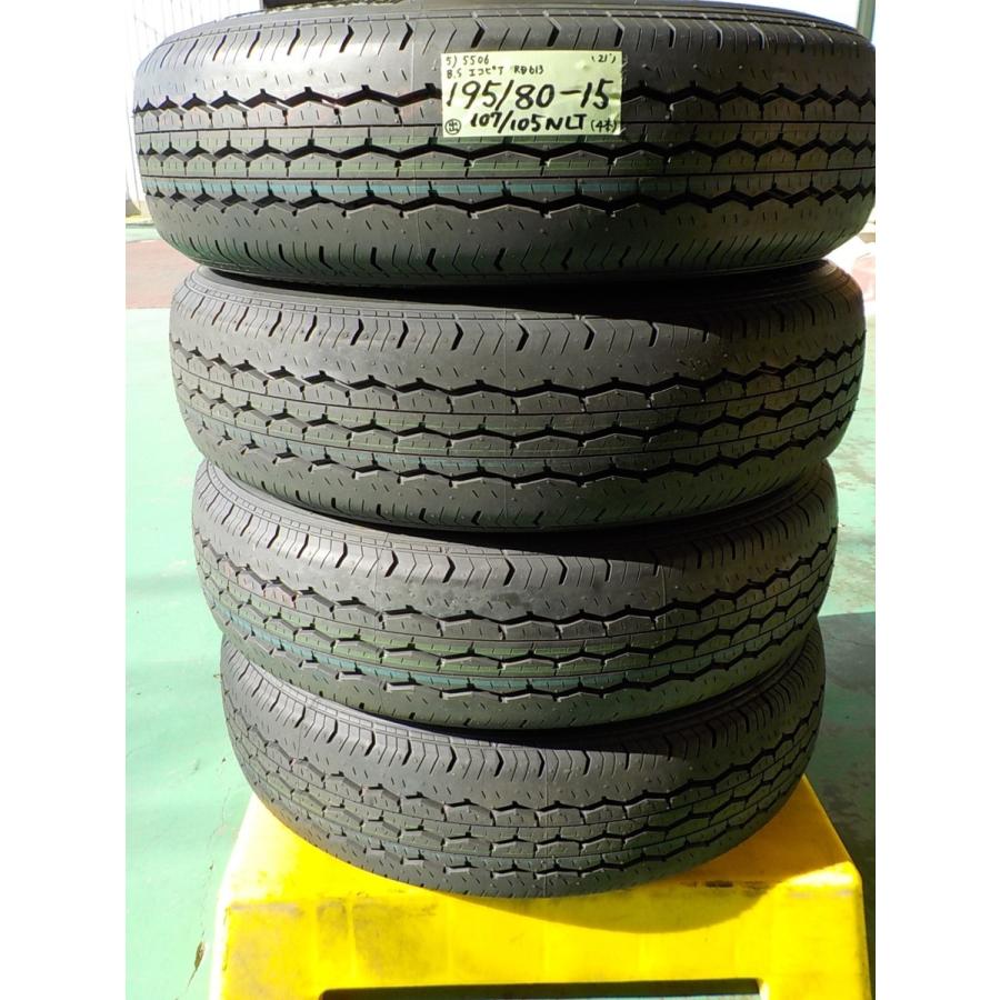 5）5506a ブリヂストン エコピア RD613 195/80R15 107/105N LT 4本 
