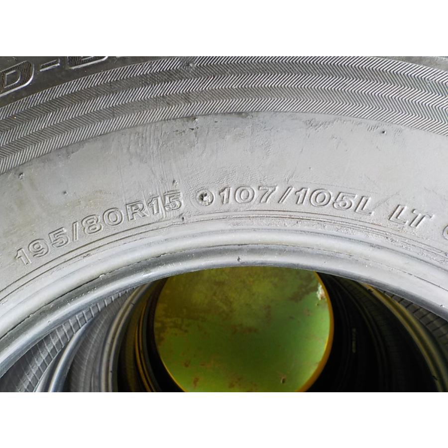 5) 5658c ブリヂストン エコピア RD-613 STEEL 195/80R15 107/105L LT 
