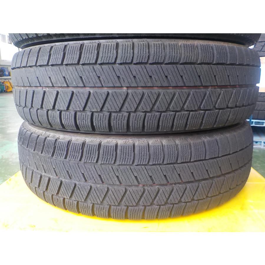5) 8317f ブリヂストン ブリザック ＶＲＸ３ 155/70R13 ４本セット エブリイワゴン バモス ミライース 等 2021年製の画像