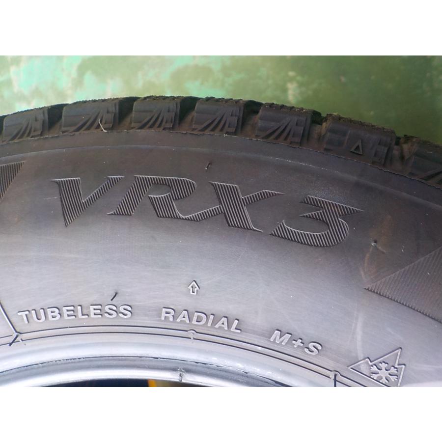 5) 8317f ブリヂストン ブリザック ＶＲＸ３ 155/70R13 ４本セット エブリイワゴン バモス ミライース 等 2021年製の画像