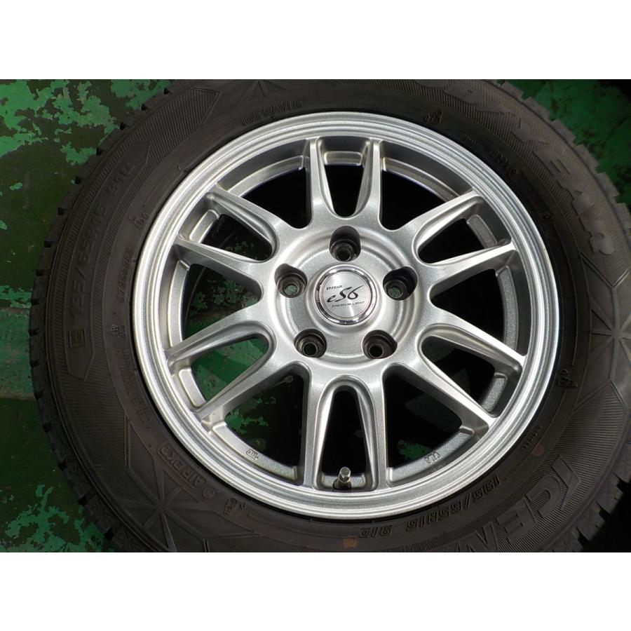 D15005 マナレイ DIOS eS6 ダークシルバーメタリック 195/65R15 