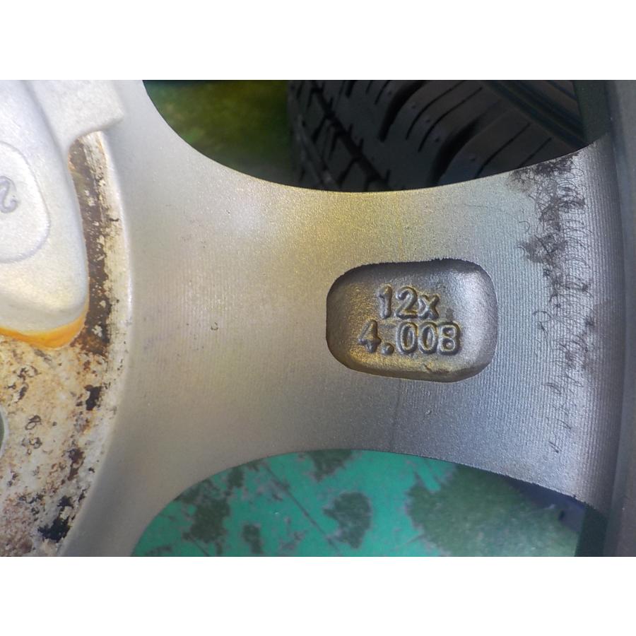 HS12101 ＰＲＤ ７Ｓ ハイゼット エブリィ キャリィ Ｎ−ＶＡＮ アクティ 等 エナセーブ 145/80R12 80/78NLT 新品タイヤ 付き_7