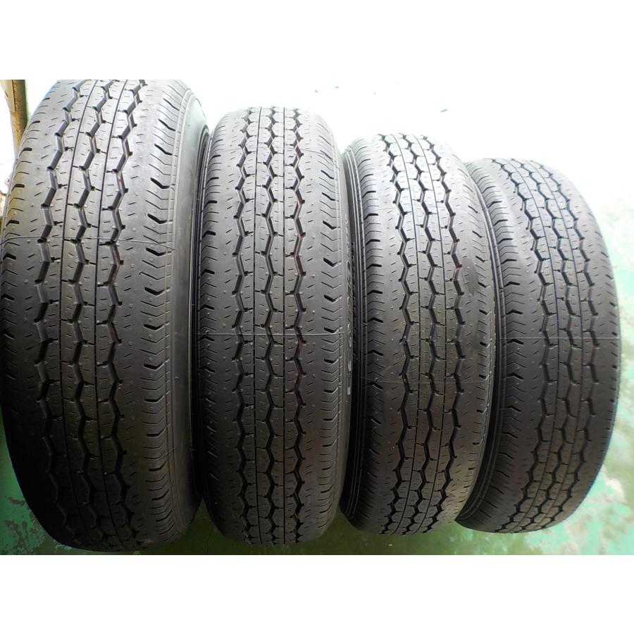 HS15959 ウェッズ キーラーフォース ２００系 ハイエース レジアスエース 等 エコピア 195/80R15 107/105NLT ９．９分山 付き｜cowcowhamanako｜09