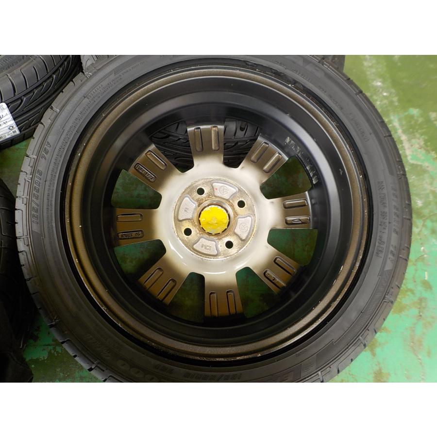 HS15961 ダイハツ タントカスタム 純正 ミライース ムーヴ ウェイク 等 グッドイヤー 165/55R15 新品タイヤ 付き ４．５Ｊ +４５｜cowcowhamanako｜06