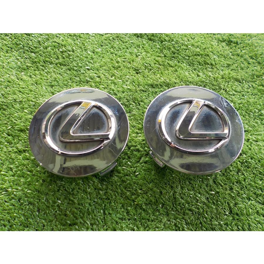 LC47p レクサス 純正 メッキカラー センターキャップ 2枚セット 外形