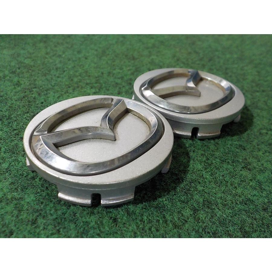 MAC50P マツダ 純正 センターキャップ シルバー 2枚 外径約52