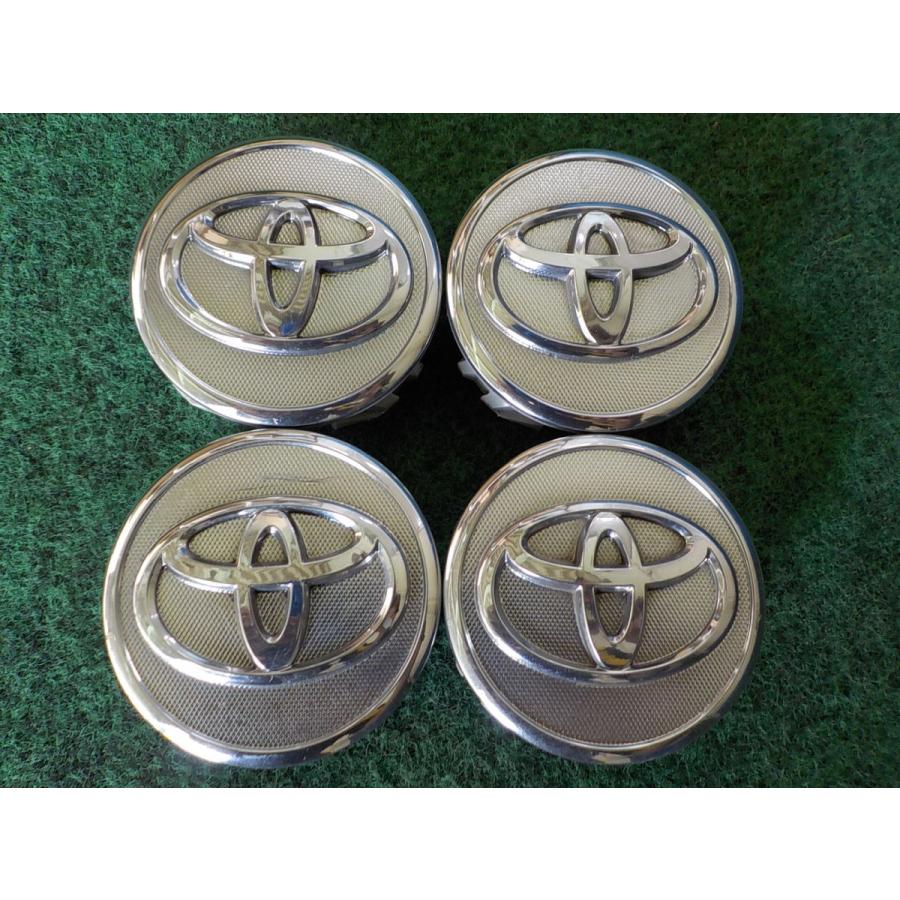 TC116P トヨタ エスティマ 純正 センターキャップ ポリッシュカラー 4