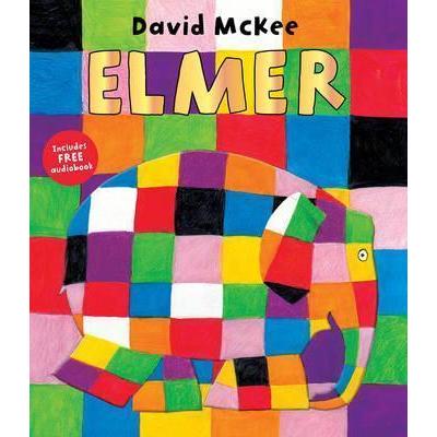 Elmer Big Book | 英語絵本 洋書 ぞうのエルマー 大型絵本｜cowiibooks｜01