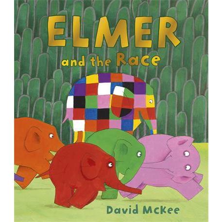 Elmer and the Race | ぞうのエルマー はやいのはだれ？（原書