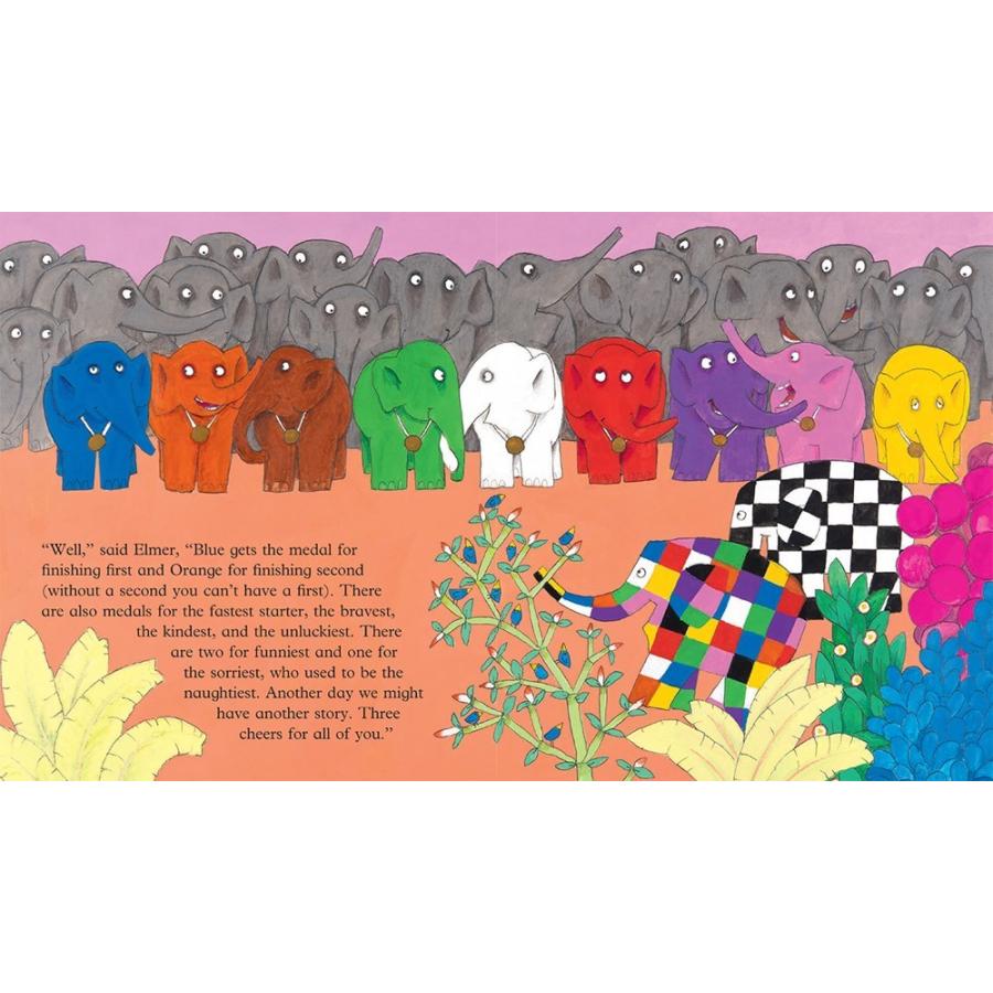 Elmer and the Race | ぞうのエルマー はやいのはだれ？（原書）英語