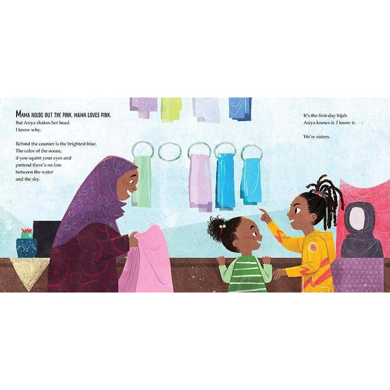 The Proudest Blue | ねえさんの青いヒジャブ（原書）英語絵本 洋書 小学生 中学生 子ども 読み聞かせ 海外 英語教材 |  | 01