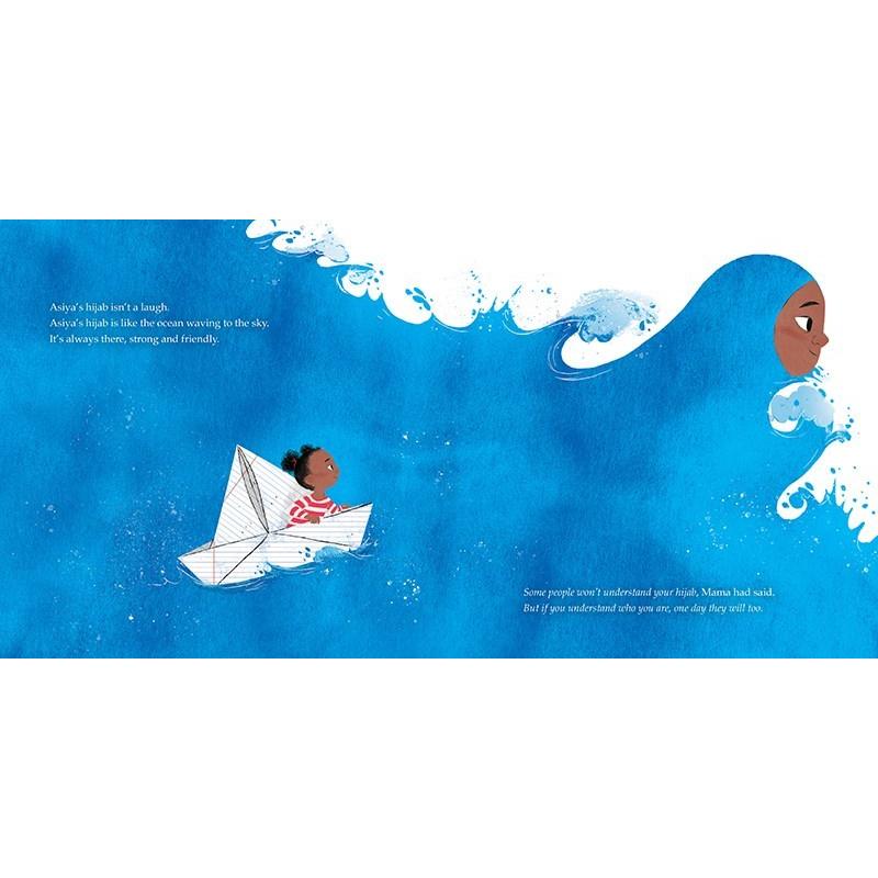 The Proudest Blue | ねえさんの青いヒジャブ（原書）英語絵本 洋書 小学生 中学生 子ども 読み聞かせ 海外 英語教材 |  | 03
