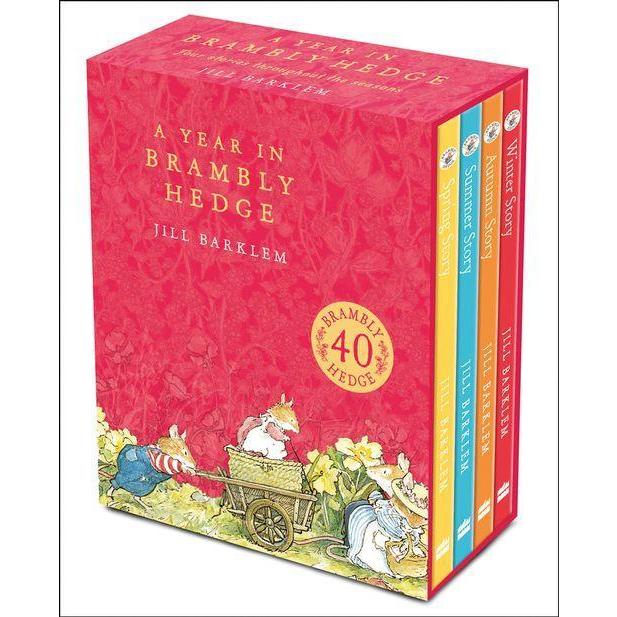 A YEAR IN BRAMBLY HEDGE｜のばらの村のものがたり| 英語絵本 洋書 英語教材 小学生 中学生 子ども | 