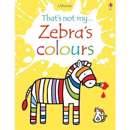 Zebra's colours｜英語絵本 洋書 英語教材 幼児 しかけ 知育 海外