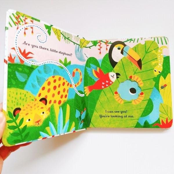 Are you there little elephant?｜英語 しかけ絵本 探す絵本 仕掛け絵本 知育絵本 英語教材 読み聞かせ |  | 04