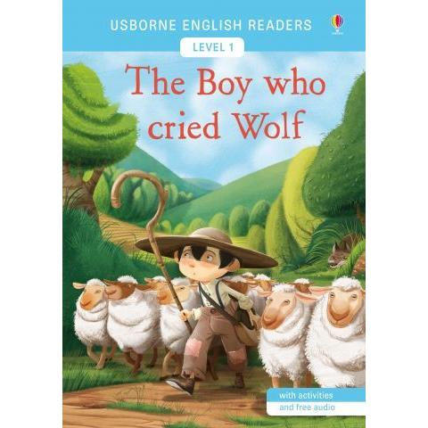 音声付き】The Boy who cried Wolf ｜level1 オオカミ少年 QRコード