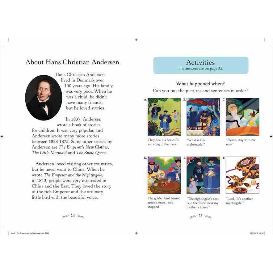 音声付き】The Emperor and the Nightingale ｜Level1 ナイチンゲール