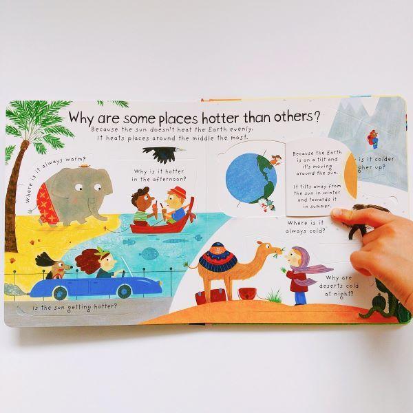 Why does the sun shine?｜英語絵本 洋書 英語教材 幼児 しかけ 知育 海外 学び 太陽 自然科学 |  | 02