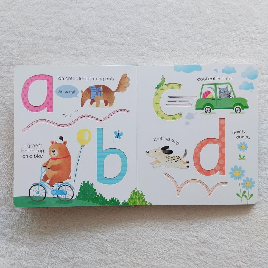 Fingertrail abc | 小文字 アルファベット 英語教材 初めての英語 学び 知育 英語絵本 洋書 |  | 03