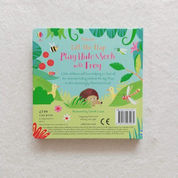 Play Hide and Seek with Frog｜英語絵本 洋書 英語教材 幼児 しかけ 知育 海外 生き物 かくれんぼ 読み聞かせ 教室 |  | 06