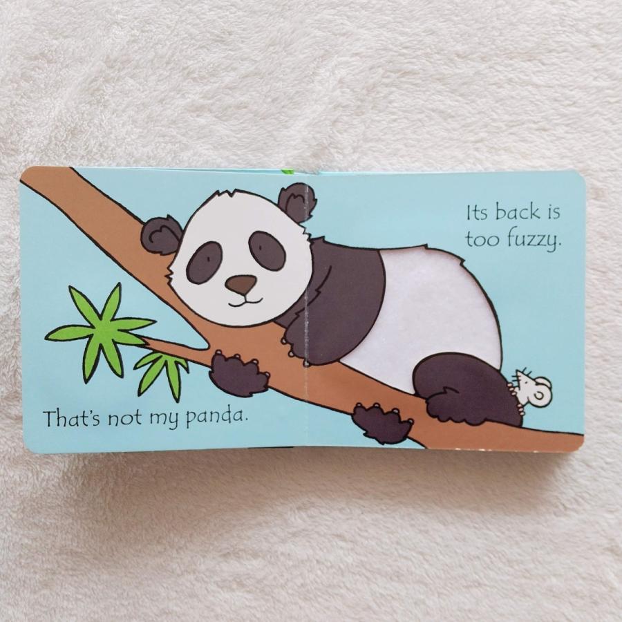 That's not my panda…｜英語絵本 洋書 英語教材 幼児 しかけ 知育 海外