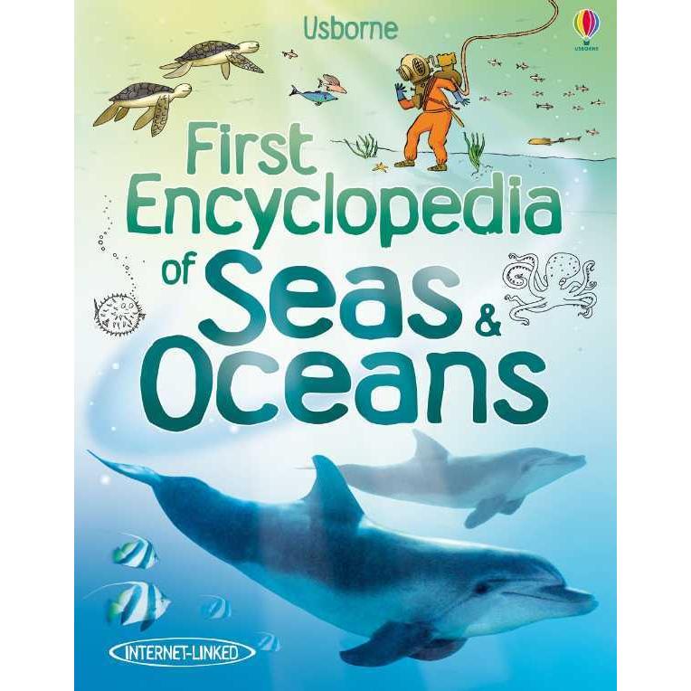 英語絵本 洋書 知育 英語教材 図鑑 海 初めての洋書図鑑 First Encyclopedia of Seas and Oceans | 