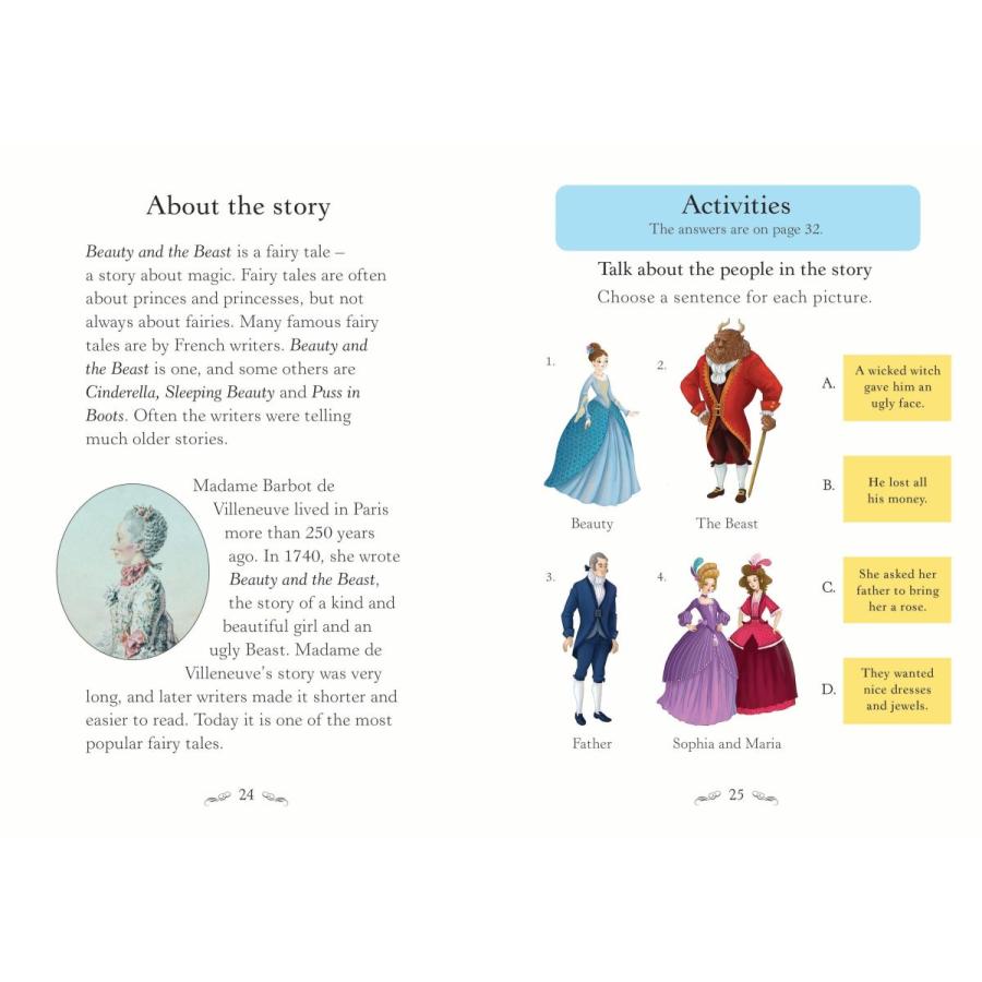 【UER:セットA】King Midas / The princess and the Pea / The Story of Stone Soup / The Elves and the Shoemaker / Beauty and the Beast｜cowiibooks｜12