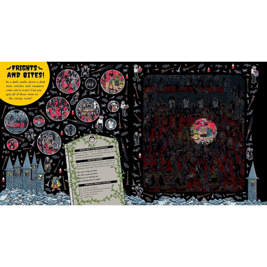 Where's Wally? Spooky Spotlight Search｜英語絵本 洋書 英語教材