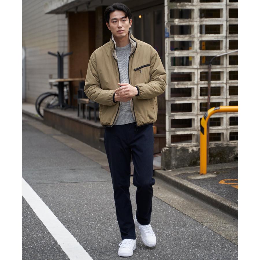 ikka（イッカ） 【2WAY】リバーシブルナイロンフリースブルゾン : COX