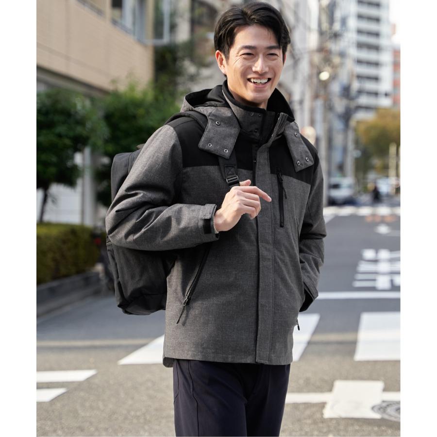 ikka（イッカ） 【芸能人着用】sorona(R) 3WAYマウンテンパーカー【撥